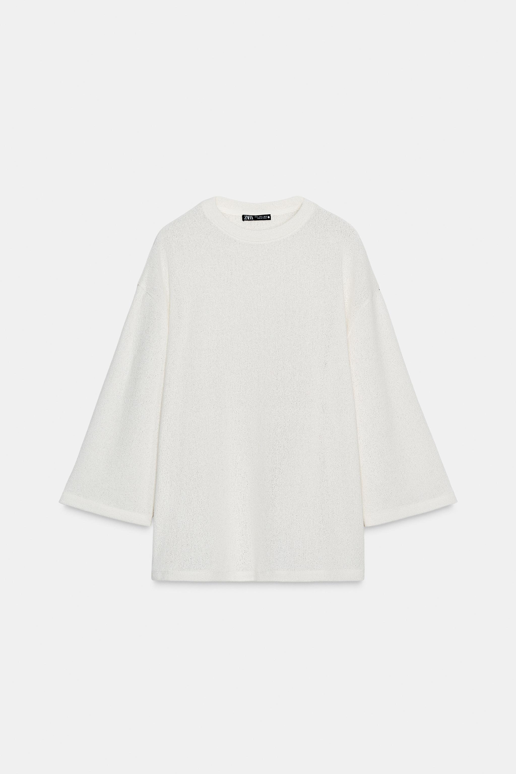 OVERSIZED KNIT T-SHIRT